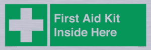 First Aid Kit Inside Here
